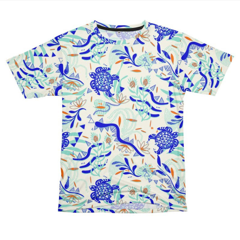 cut and sew tshirt waterworld collection