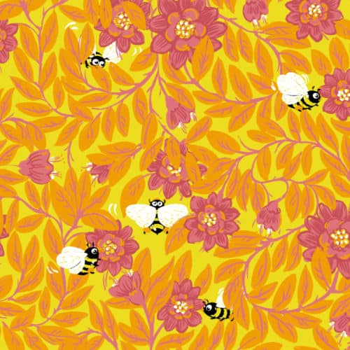 abeilles butineuses_création Andréa Leonelli